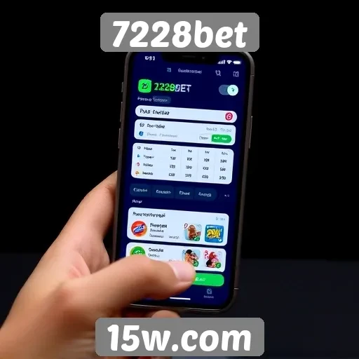 Interface e usabilidade do 7228bet em dispositivos móveis